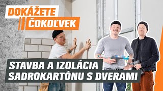 Sadrokartón  Všetko čo potrebujete vedieť na montáž a izoláciu dvojplášťovej steny s dverami [upl. by Aharon217]