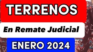 TERRENOS en Remate ENERO  Remates Judiciales Ecuador [upl. by Aehcsrop317]