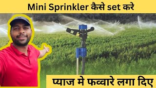 Mini Sprinkler कैसे Set करे  How To Setup Mini Sprinkler [upl. by Gerhardt804]