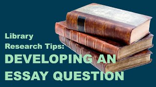 Research Tips for Essays [upl. by Brigit112]