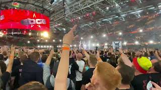 WWE Clash At The Castle  Edge Entrance Live [upl. by Lamraj]