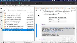 Session 1  Data Engineering Essentials  Review SQL and Python Assessments [upl. by Burroughs]