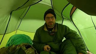 my review the OEX Traverse 50 self inflatable pad for first night of using it 23rd March 2023 [upl. by Peonir]