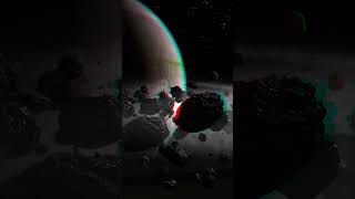 3D Anaglyph SciFi Space Video shorts [upl. by Congdon]