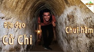 Chui hầm Địa Đạo Củ Chi  Du lịch Địa Đạo Củ Chi  Duy Jungle [upl. by Eerolam934]