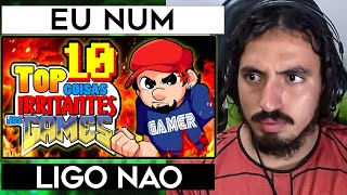 Top 10  Coisas Irritantes nos Games  Colonia contra ataca  Leozin React [upl. by Kutzenco]