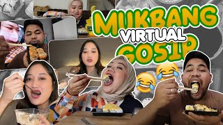 SURPRISE ORDERIN MAKANAN SATU SAMA LAIN SAMBIL GOSIP VIRTUAL [upl. by Yevreh]