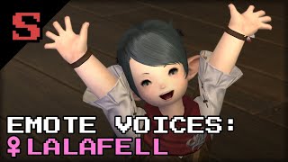 FFXIV Emote Voices Female Lalafell [upl. by Aneri]