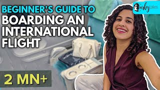 Beginners Guide To Boarding An International Flight  Step By Step  Curly Tales [upl. by Sheryle]