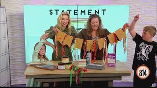 Crafter LaVonne Falbo from Statement Designs shows us how to create Reversible Decor for the Holiday [upl. by Griffith682]