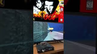 GOLDEN EYE  AGENTE 007  NINTENDO 64 📺🔫🎮🎮 retrogamerlife gaming 007 🔥🔥🔥 [upl. by Inga]