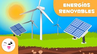 Las energías renovables  Tipos de energía para niños [upl. by Lyrehc]