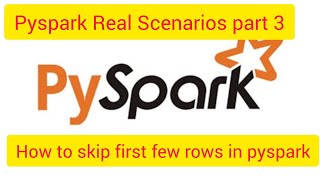 Pyspark Scenarios 3  how to skip first few rows from data file in pyspark [upl. by Enamrej718]