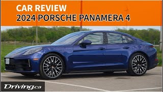 2024 Porsche Panamera 4  Car Review  Drivingca [upl. by Camila28]