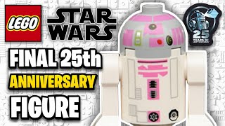 LEGO Star Wars FINAL 25 Year Anniversary Minifigure  R2KT [upl. by Sinnoda]