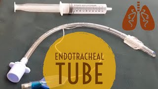 Endotracheal Tube  Parts  Ward Procedure  Nikita Pahwa [upl. by Yelkao]