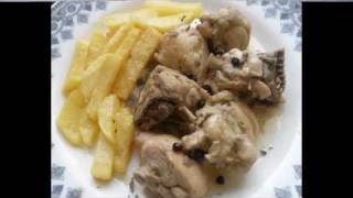 Pollo en Escabeche con Patatas fritas [upl. by Corsetti317]