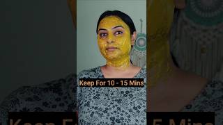 Easy DIY Tan Removal at Home⭐ Skin Brightening Face Pack at Home hack beauty [upl. by Evreh418]