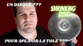 Carrosserie Voiture Ancienne  Comment aplanir la Tole avec un Shrinking disc [upl. by Nirik512]