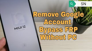 Xiaomi Poco M3 M2010J19CG Remove Google Account Bypass FRP Without PC [upl. by Rednael208]