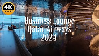 Business Lounge Qatar Airways Doha [upl. by Berthold101]