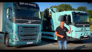 Essai camions électriques FranceRoutes  Volvo eFH et eFMx [upl. by Laurence214]