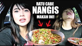 2 RATU CABE NANGIS MAKAN TAHU RAWIT INI Pedas Mampus ft Farida Nurhan [upl. by Laucsap]