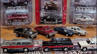 Greenlight Mercury Marauder and Squarebody Chevy Suburban [upl. by Leind655]