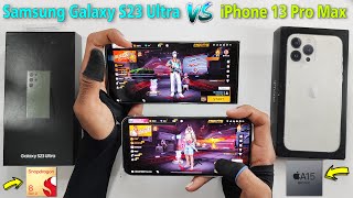 iPhone 13 pro max vs Samsung galaxy s23 ultra speed test and comparison all features [upl. by Frierson348]