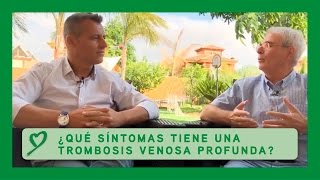 ¿Qué síntomas tiene una TROMBOSIS VENOSA PROFUNDA [upl. by Willie]