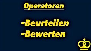 Die Operatoren BEWERTEN und BEURTEILEN erklärt SachurteilWerturteil  Geschichte Abitur 2023 [upl. by Zildjian]