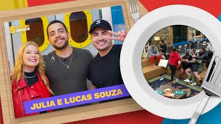 JULIA E LUCAS SOUZA COMENTAM TRETAS E DESISTÊNCIAS DE A FAZENDA 16 COM LUCAS SELFIE [upl. by Asyle]