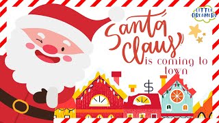 Santa Claus is Coming to Town  Christmas Special for Kids  Christmas Carol  Singalong [upl. by Touber]