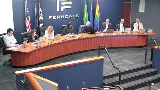 City of Ferndale City Council Meeting 031124 [upl. by Dora873]