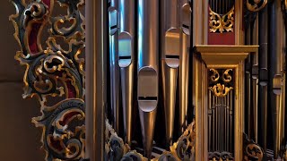 J S Bach  Prelude and fugue in A minor BWV 543  Krzysztof Urbaniak  Hildebrandt organ in Pasłęk [upl. by Enylecoj]