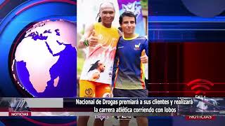 Nacional de Drogas premiará a sus clientes y realizará la carrera atlética corriendo con lobos [upl. by Maible342]