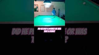 Snooker Shot Double or Fluke shorts snooker shots sports video [upl. by Iharas]