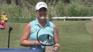 CoBank Colorado Womens Open closes strong Friday [upl. by Lyrpa]