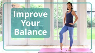 Quick Practice For Better Balance 15 mins [upl. by Janet692]