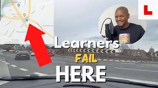 10 places people fail their driving test in Hendon and Mill Hill  Driving instructor talk through [upl. by Vevina]