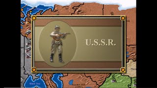 Axis and Allies1998 Full USSR Game [upl. by Adrian]