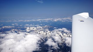 Flying IFR across the High Tatra Mountains [upl. by Nahbois380]