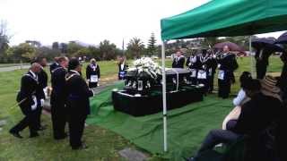 Prince Hall Masonic burial by Brother Trapps [upl. by Cart479]