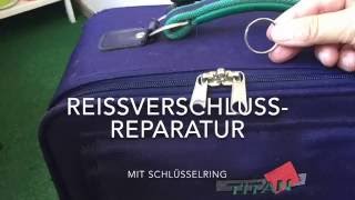 Reißverschluss mit Schlüsselring reparieren [upl. by Dachia234]