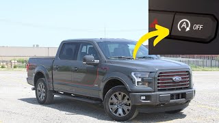 Ford F150 20152020  What does “A OFF” button do And how to use it [upl. by Morten]