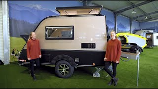 Kleinste Wohnwagen der Welt Kip Shelter Offroad 2021 Unter 750kg Minimalismus pur [upl. by Oranneg972]