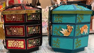 Tips and Tricks for using the Tonic Studios Tiffin Box Die Set [upl. by Enrichetta]