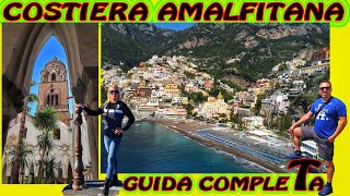 COSTIERA AMALFITANA cosa vedere  Itinerario completo Vlog Drone [upl. by Hynda451]