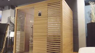 Traditionelle Sauna NEOLA  HOME DELUXE [upl. by Enahsed]