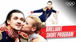 World Record Pair Volosozhar amp Trankov  Stunning Short Program at Sochi 2014 [upl. by Kinghorn]